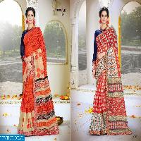 lifestyle kalamkari cotton vol-4 Wholesale Cottton Ethnic Saree